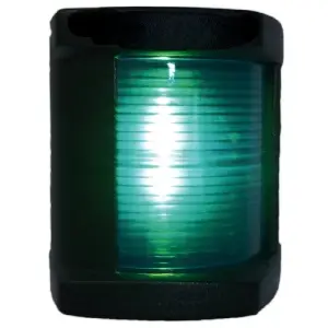 00106 – CLASSIC LED NAVIGATION LIGHT – SIDELIGHT – BOAT 12M - STARBOARD (GREEN 112.5°)