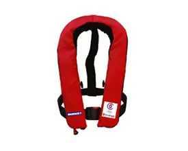 Inflatable life vest